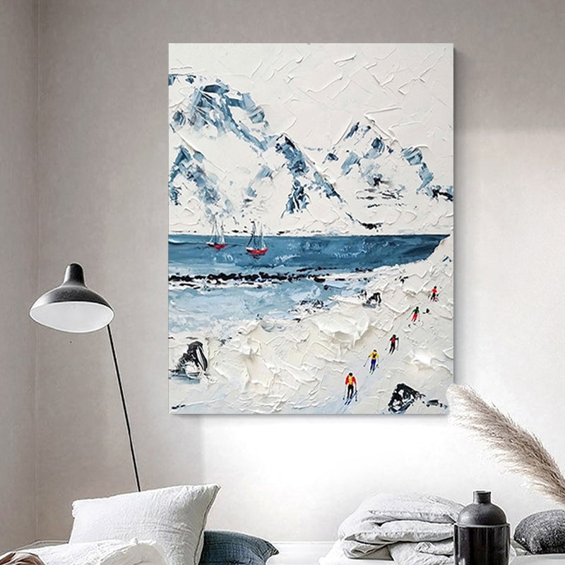 Winter in the Fjords Painting