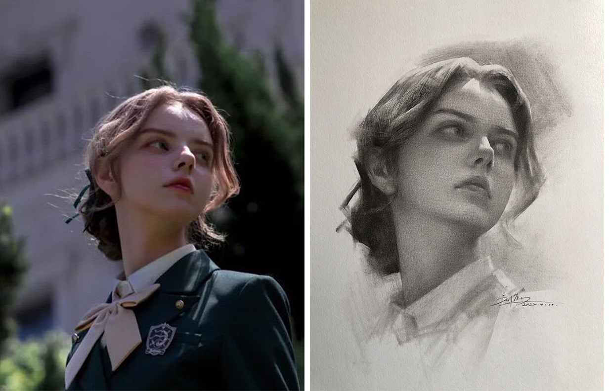 Realistic Pencil Art Gift