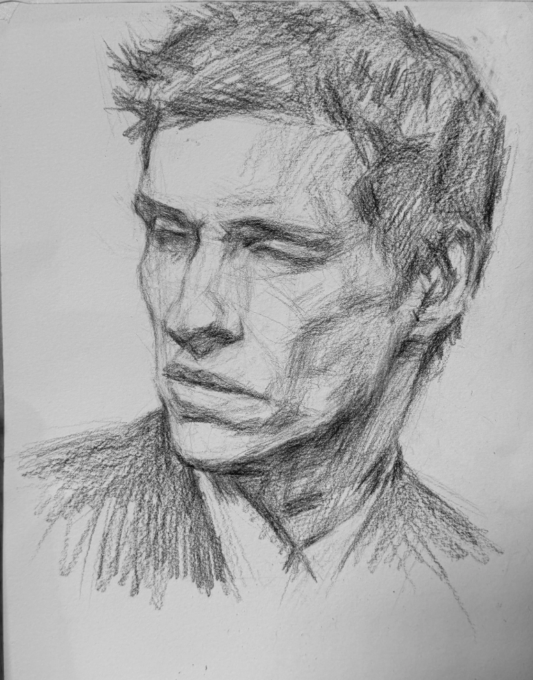 Custom Charcoal Portrait | Hand-Drawn from Your Photo