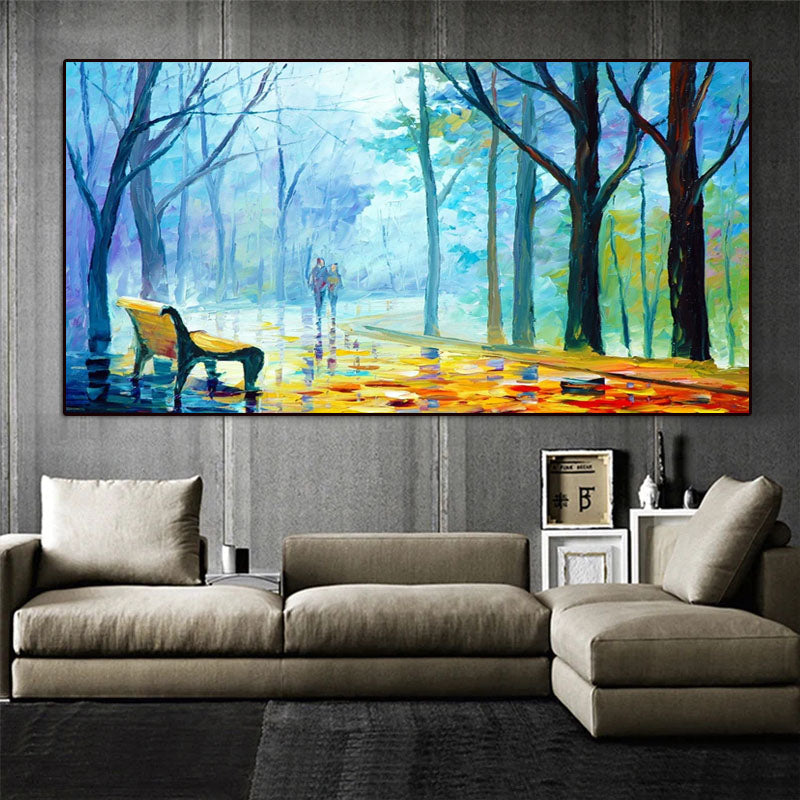 A Walk in the Park Painting