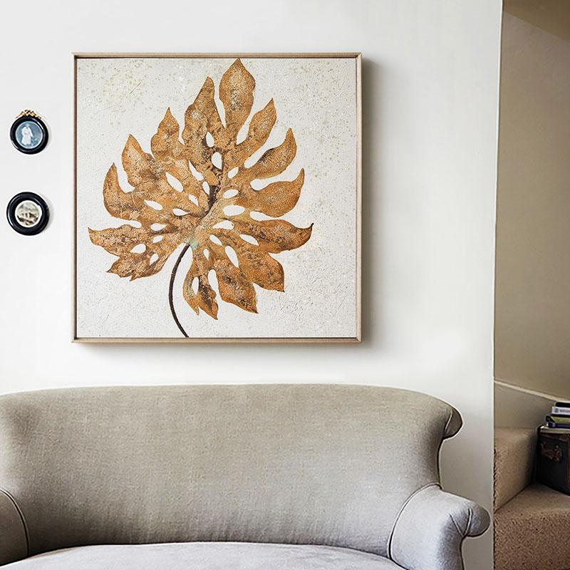 Golden Leaf Painting