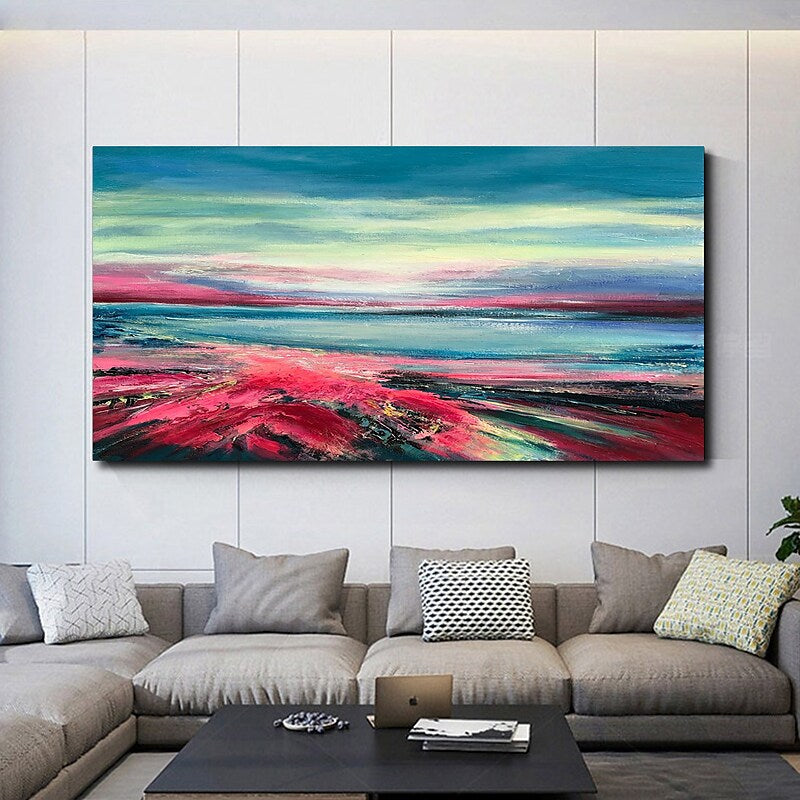 The Red Velvet Plains Painting