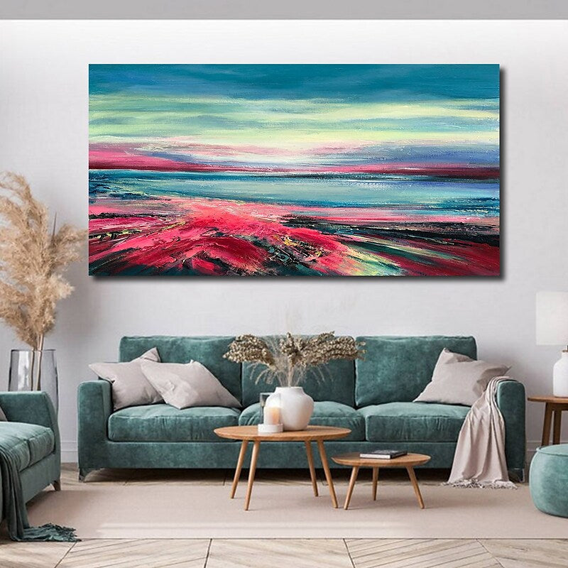 The Red Velvet Plains Painting