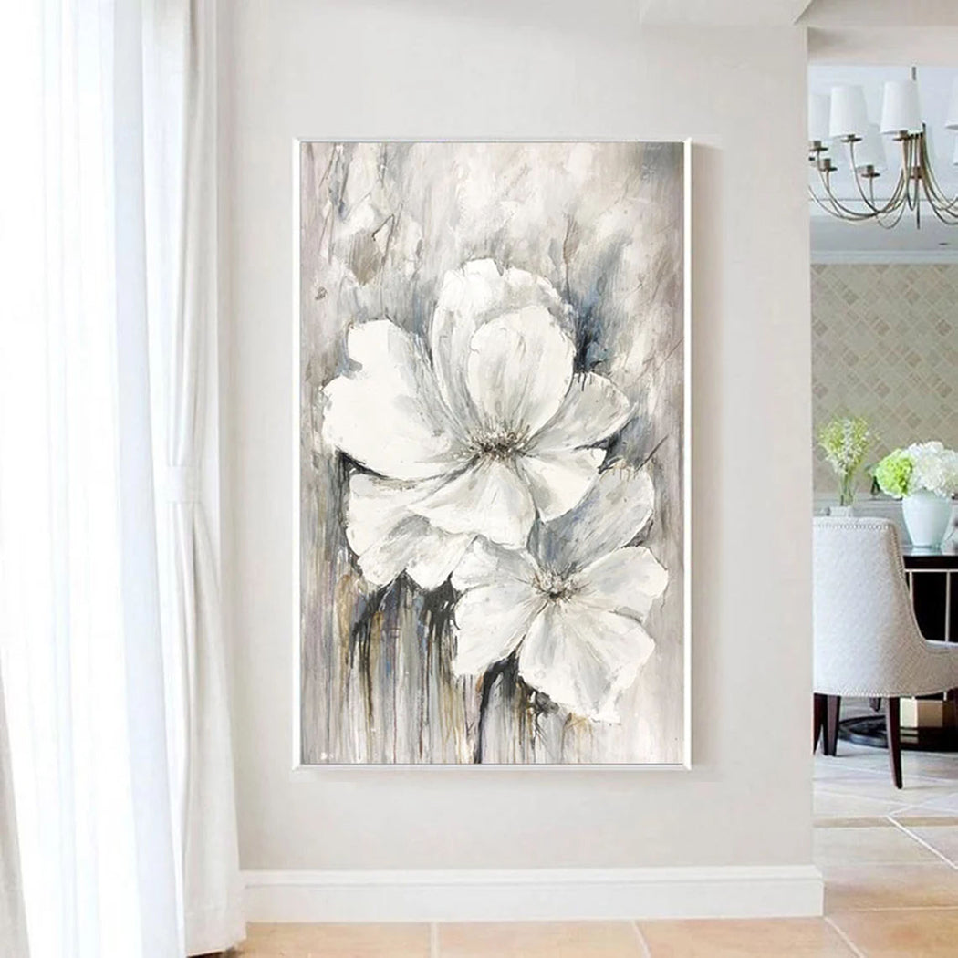 Melancholic White Flowers