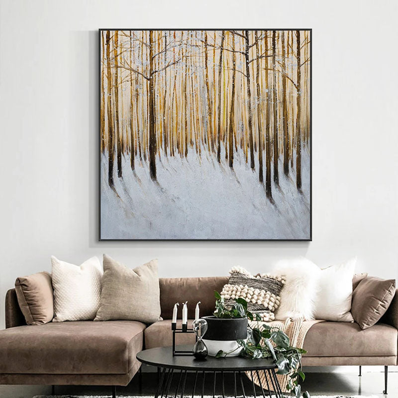 Trees in Spring Painting