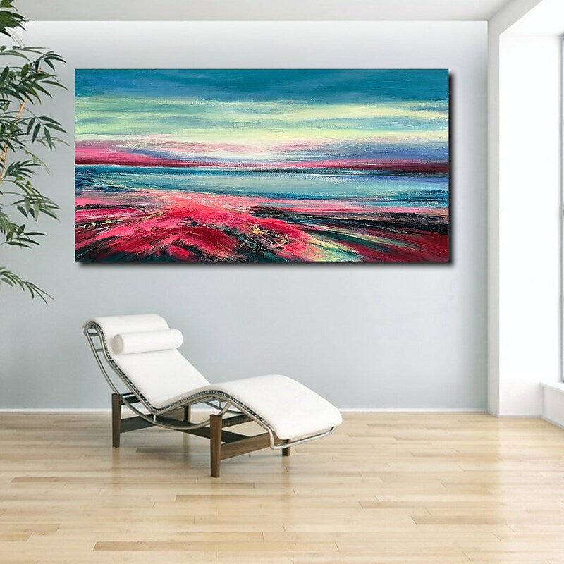 The Red Velvet Plains Painting