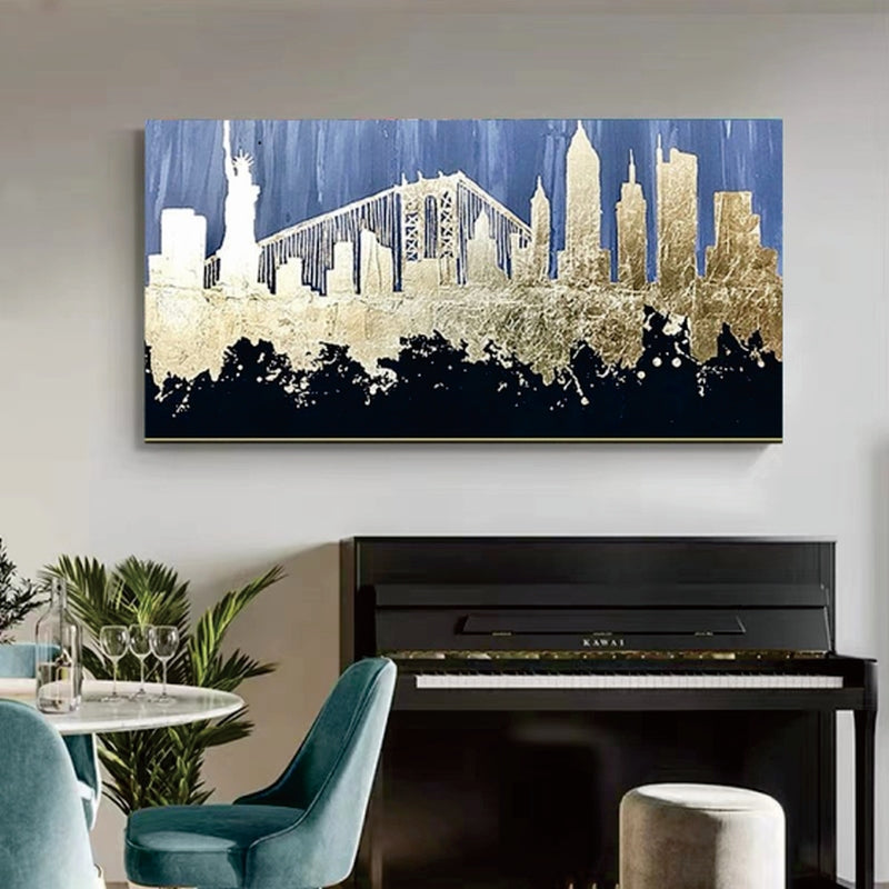 NY Gold Painting
