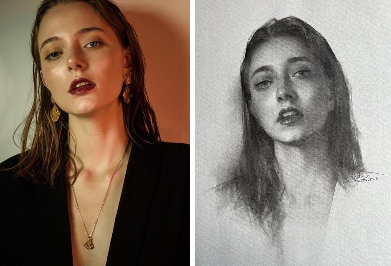 Realistic Pencil Art Gift