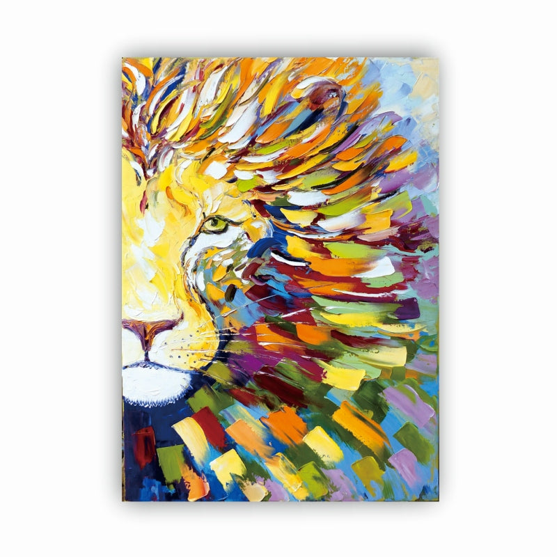 Colored Manes Painting