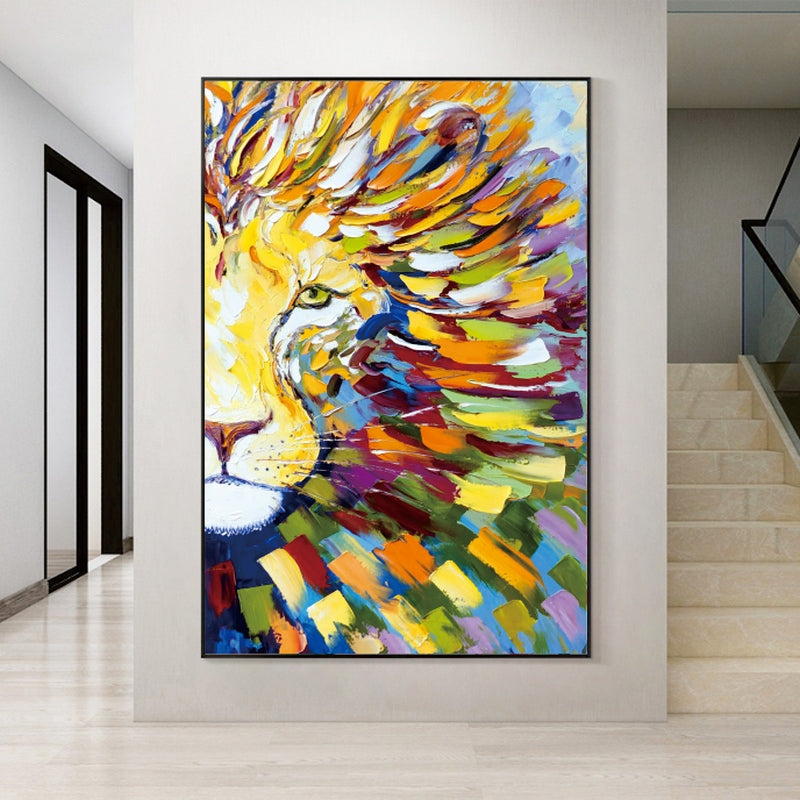 Colored Manes Painting