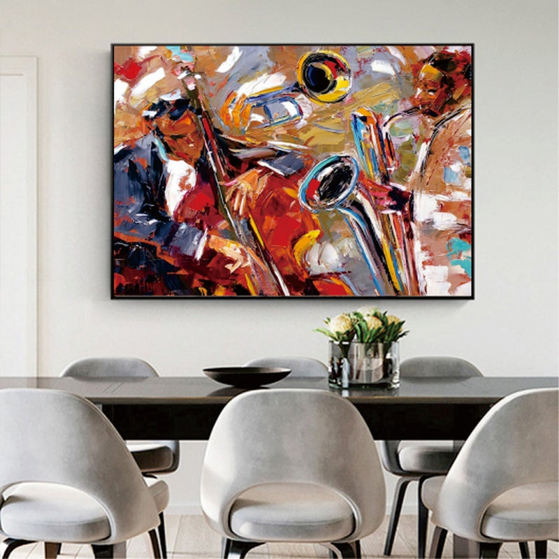 The Jazz Trio Painting