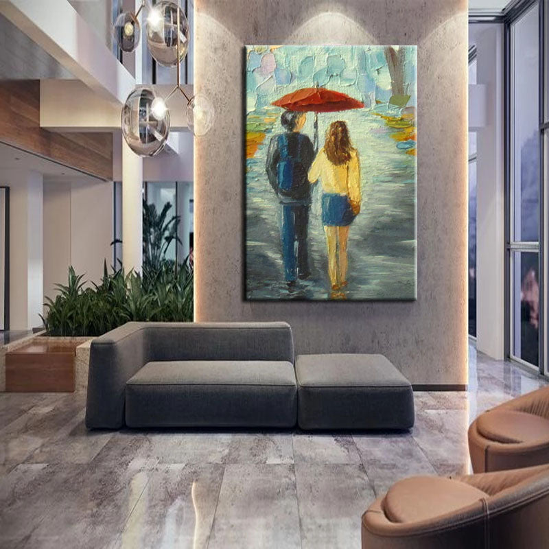 Under My Umbrella Painting