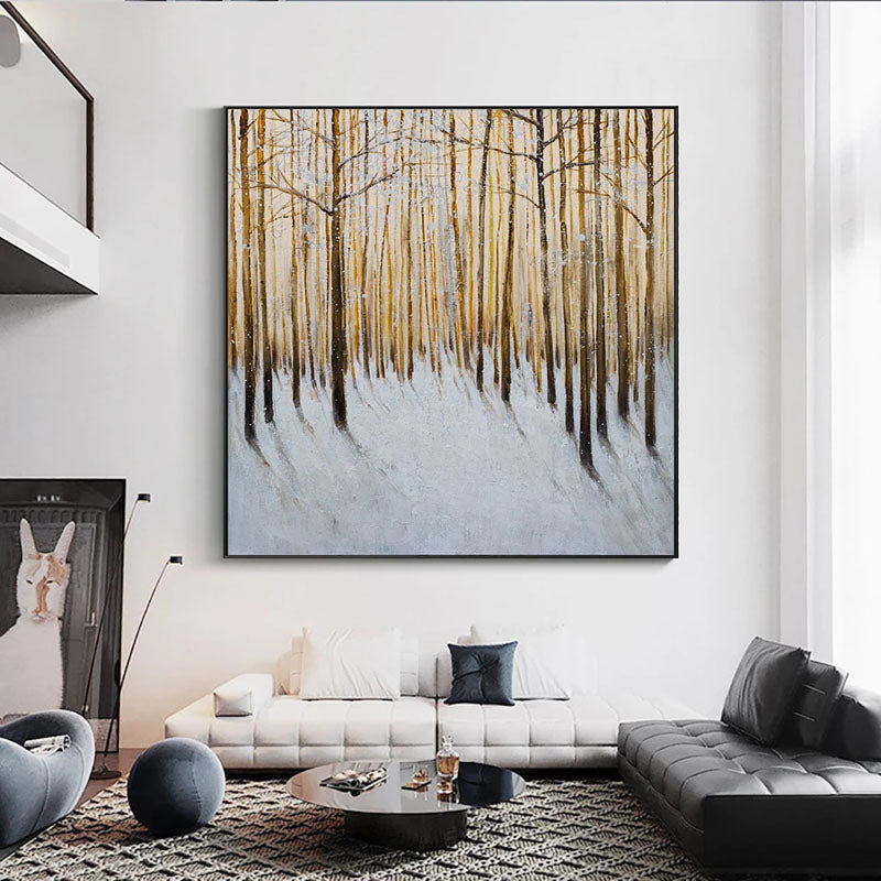 Trees in Spring Painting