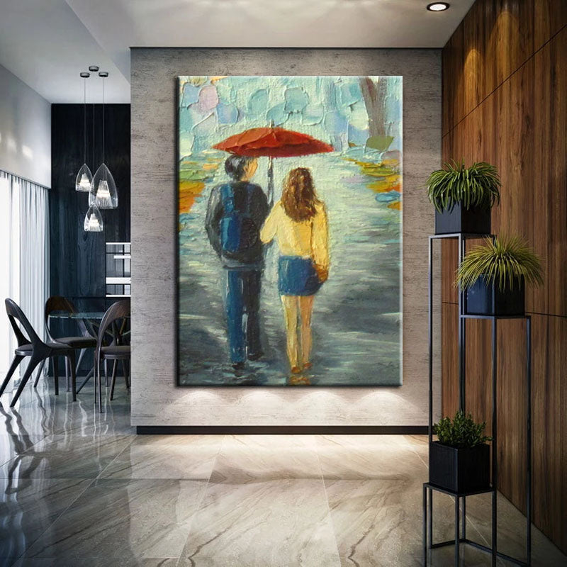Under My Umbrella Painting