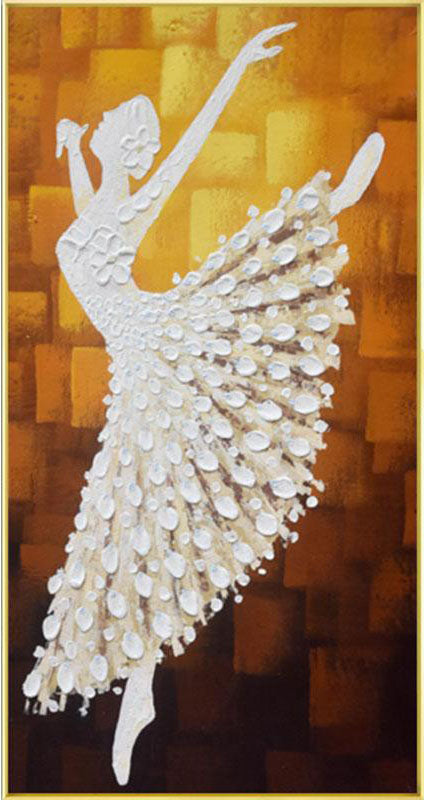 Lonely Swan Painting