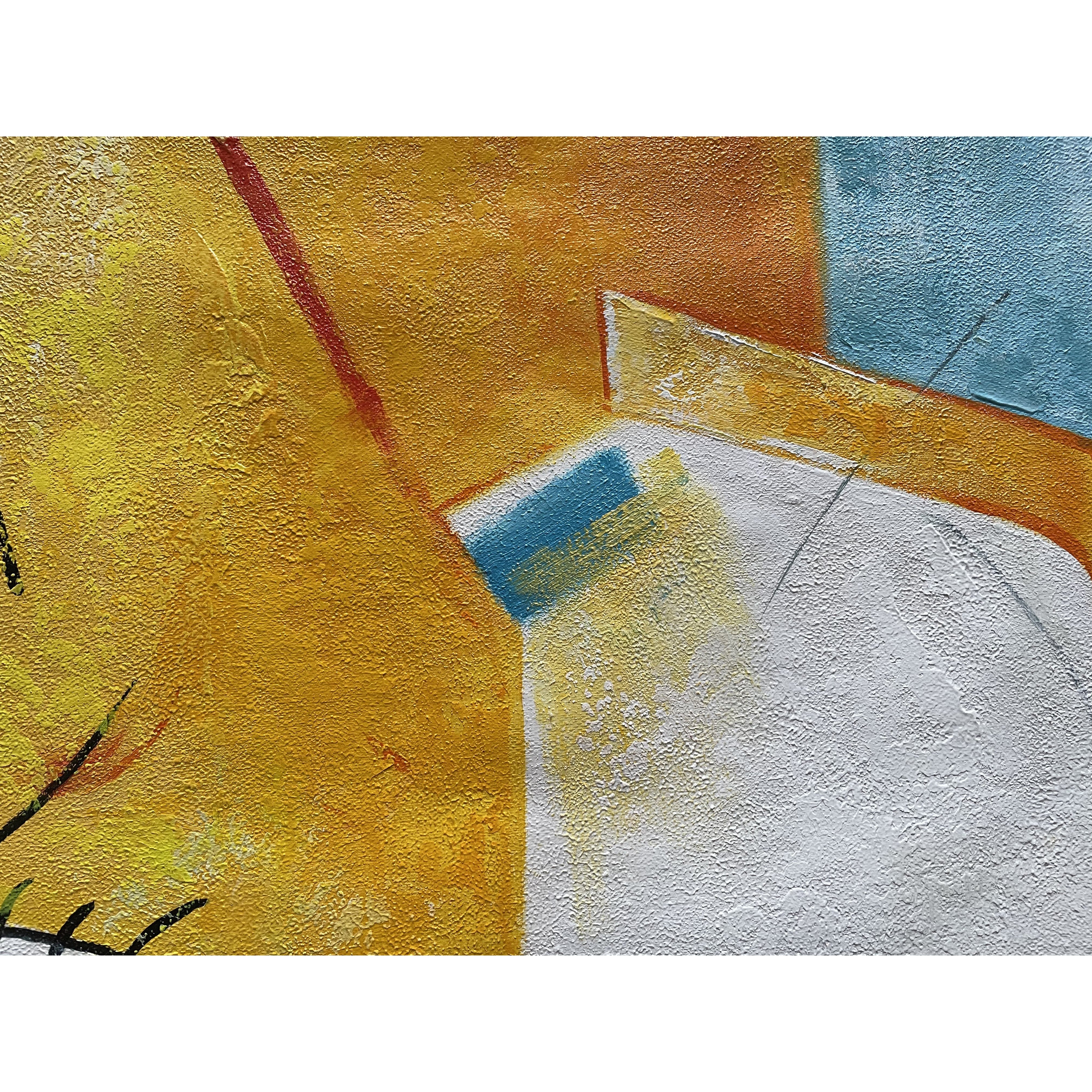 A Sunny Day at the Beach Painting