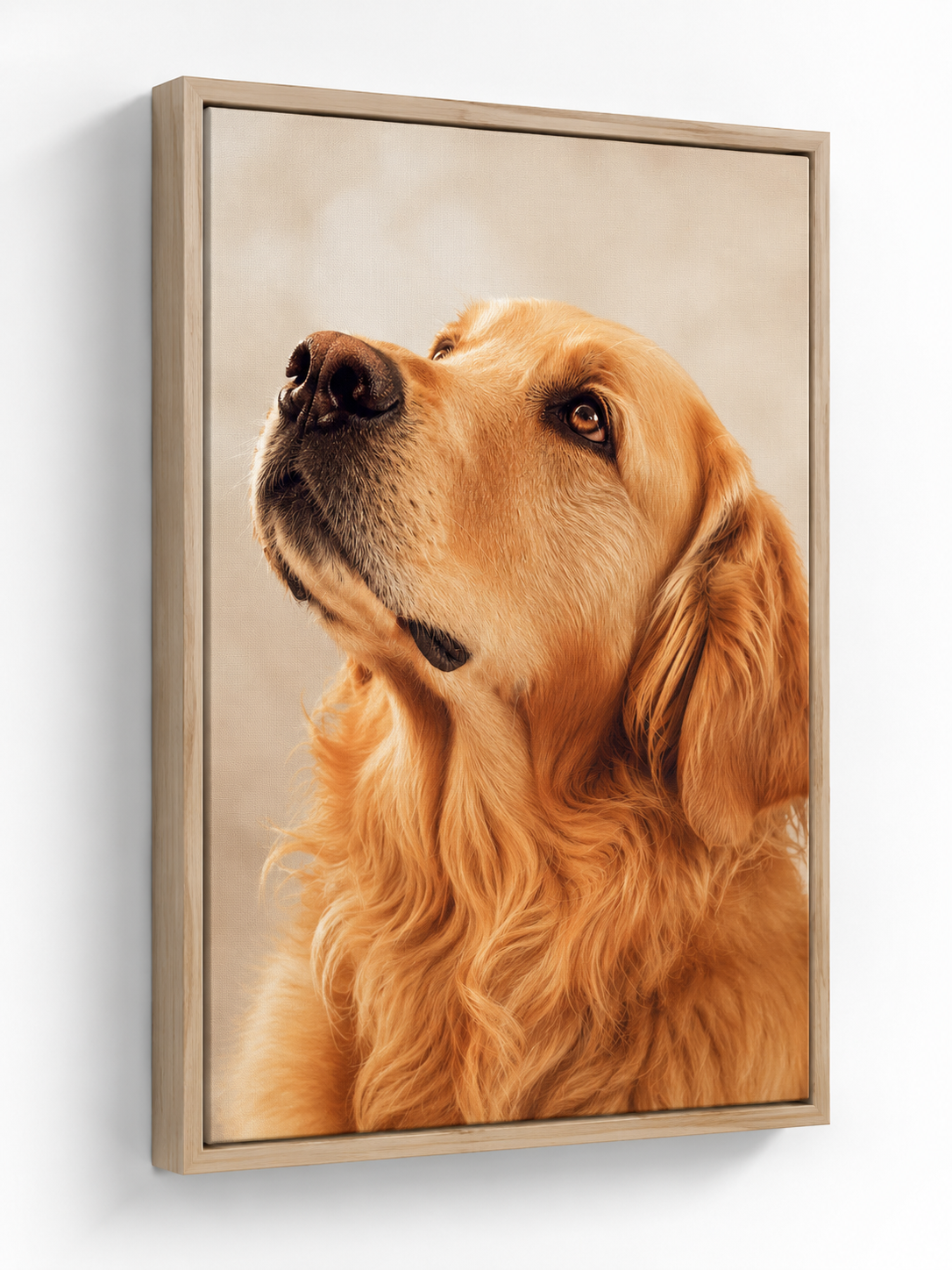 Custom Pet Portrait Print | Oil Painting Style from Photo