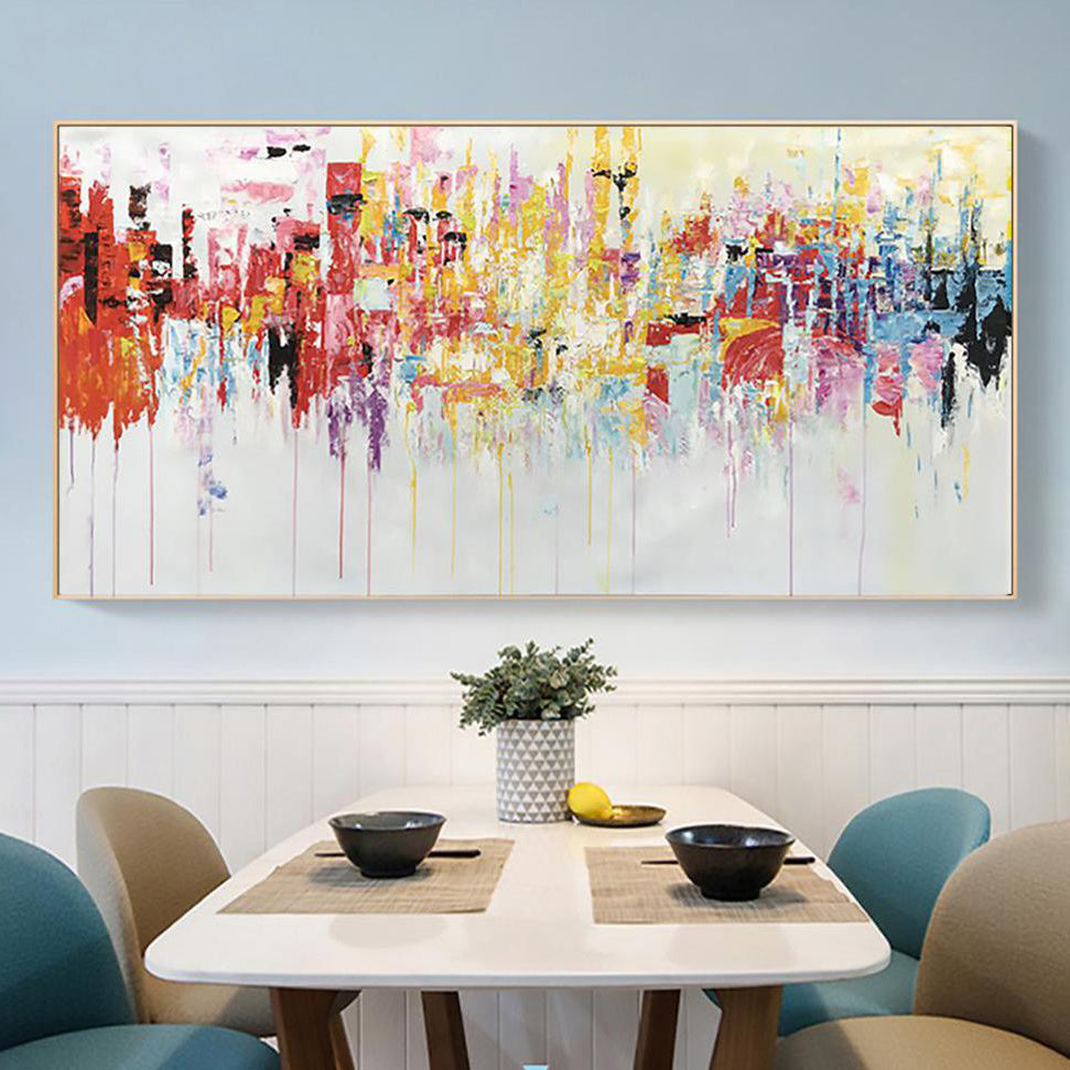 City Skyline Painting