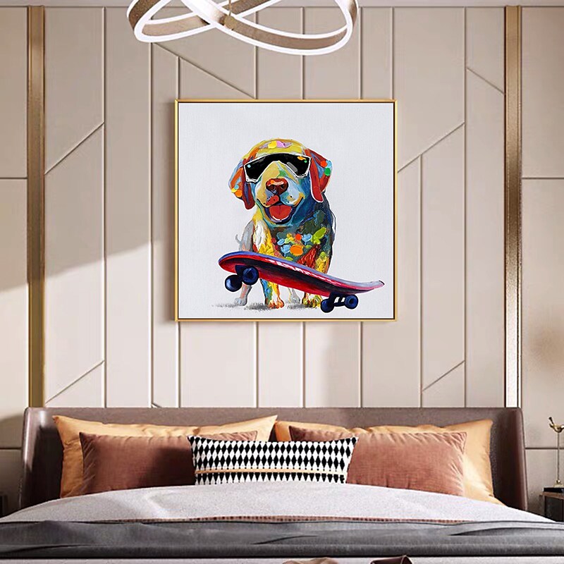 Skate the Pupper in Color