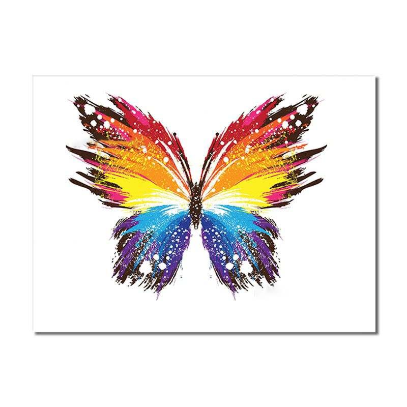 Le Papillon Coloré Painting