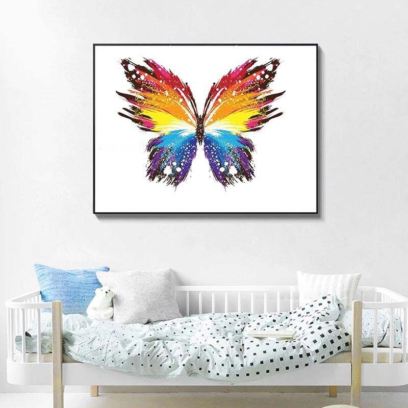 Le Papillon Coloré Painting