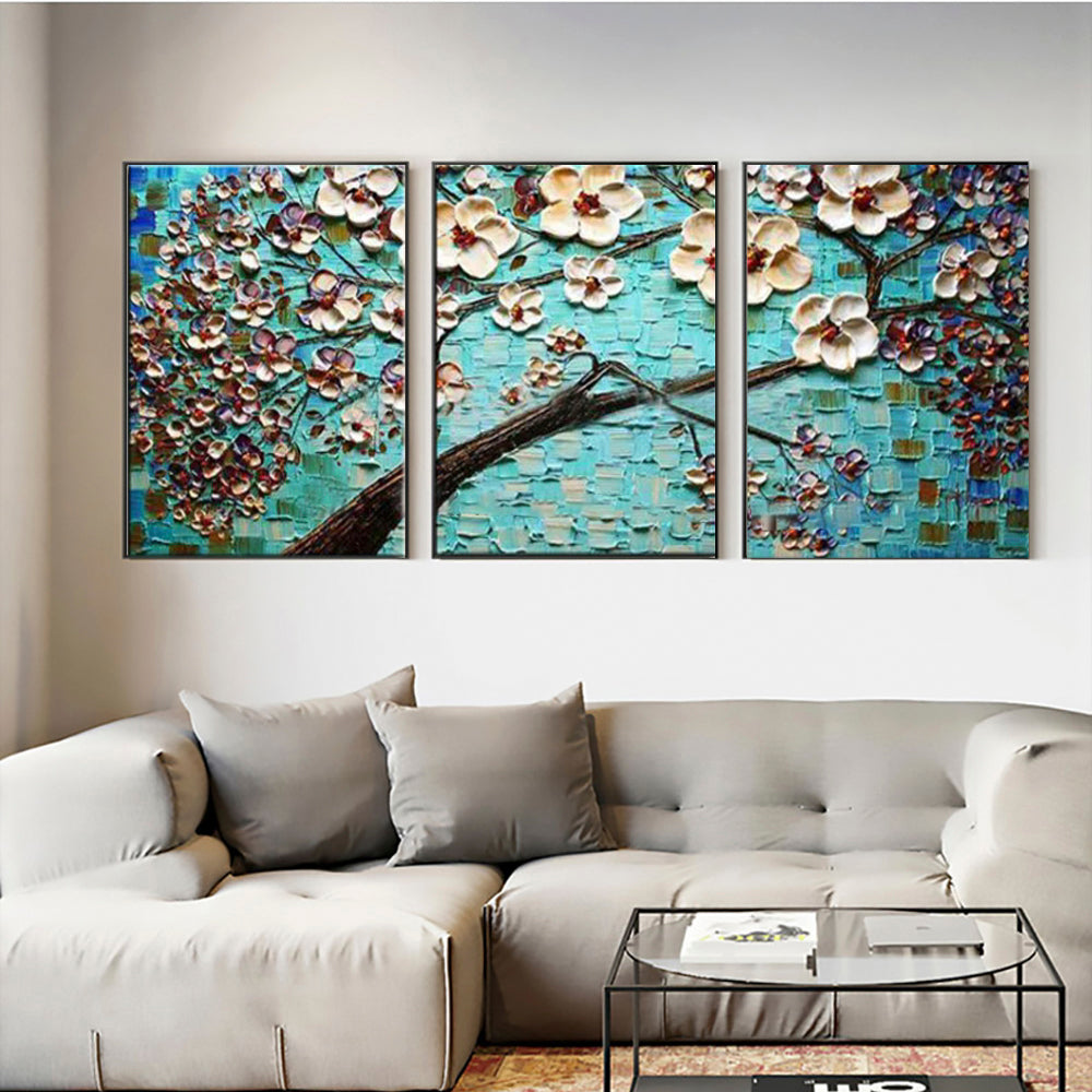 Ocean Bloom Painting
