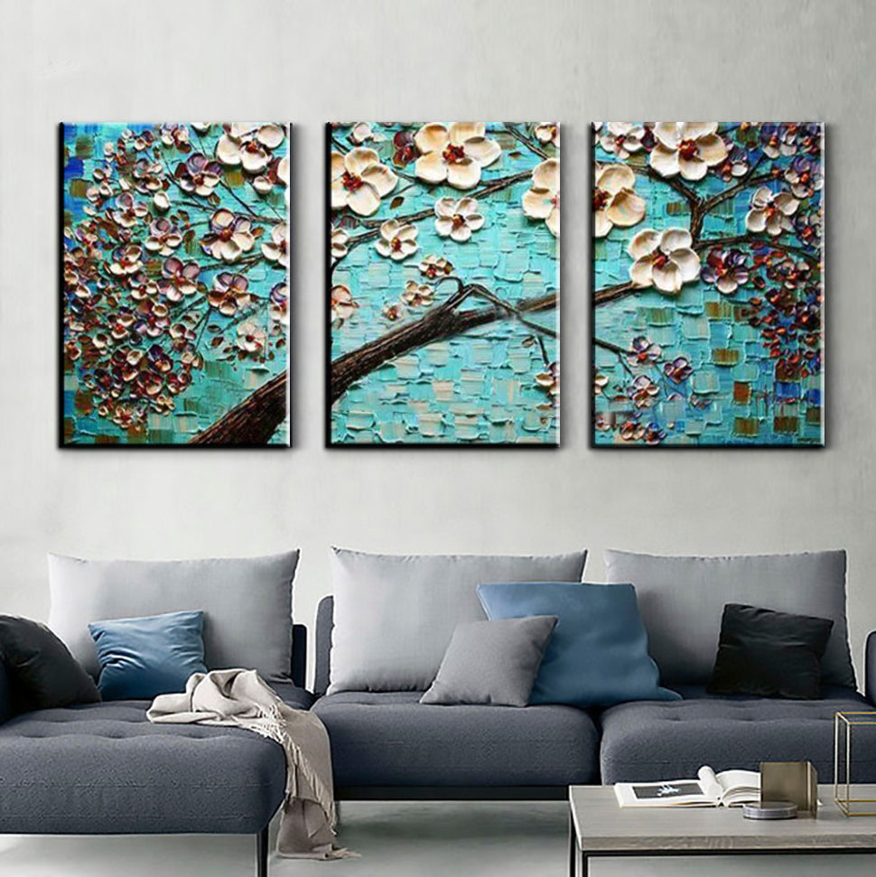 Ocean Bloom Painting