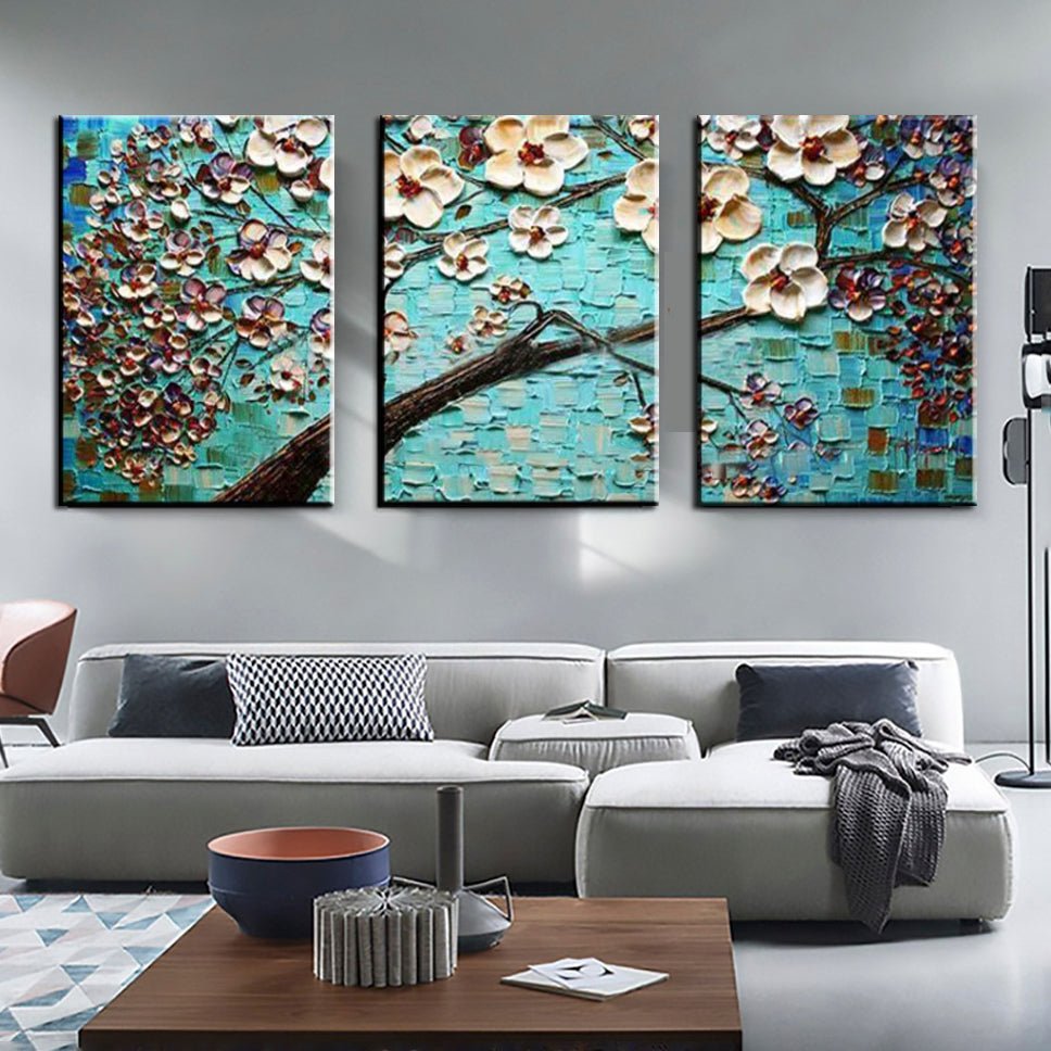 Ocean Bloom Painting