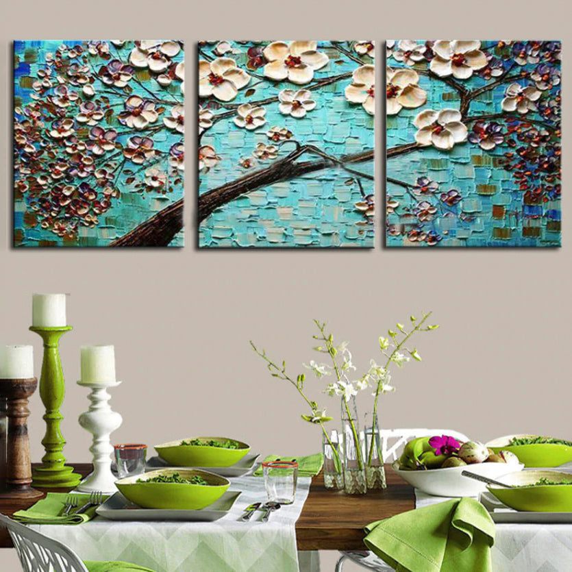 Ocean Bloom Painting