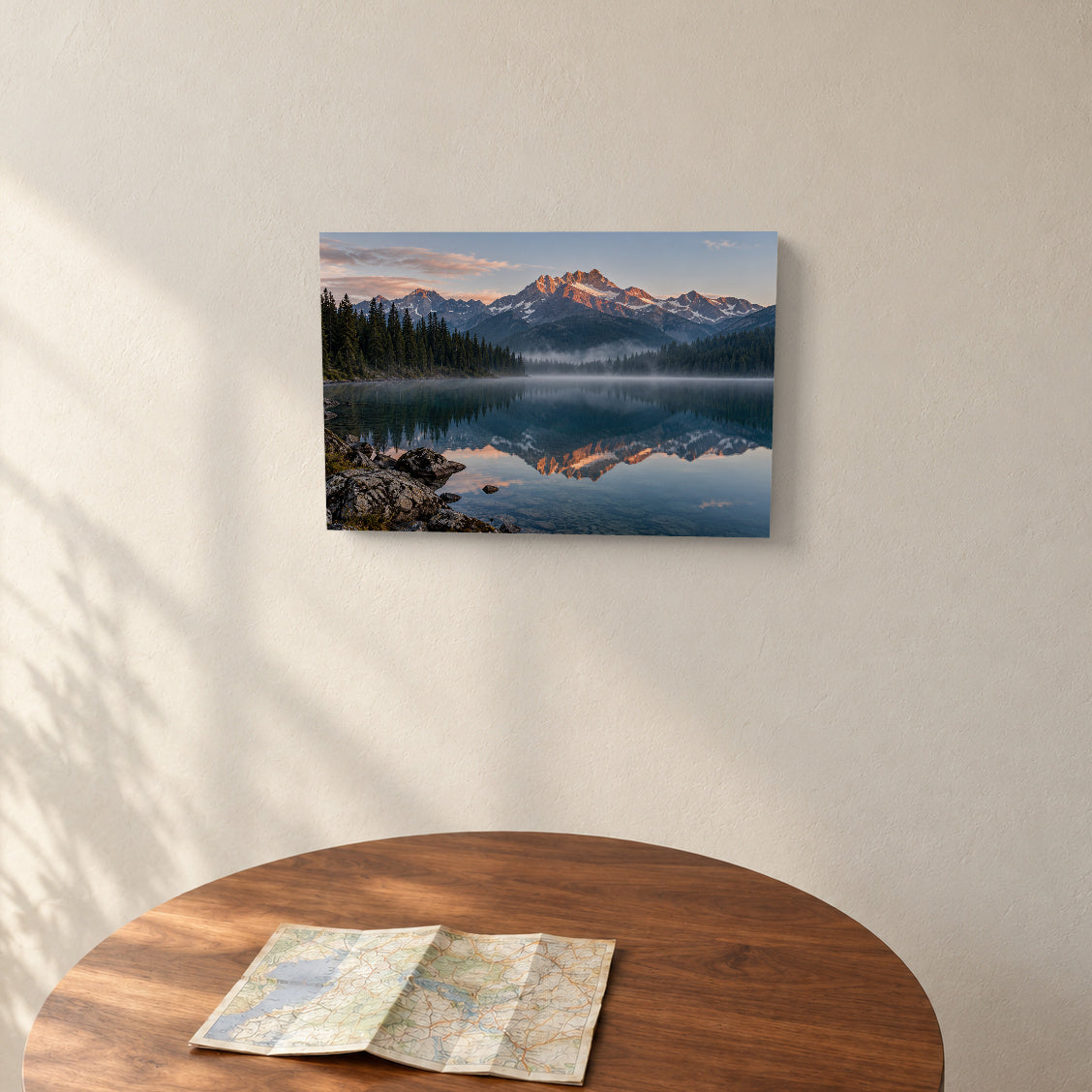 Personalized Landscape Photo Canvas — Your Photo, Printed in the USA — Photo canvas lifestyle example — Image 4
