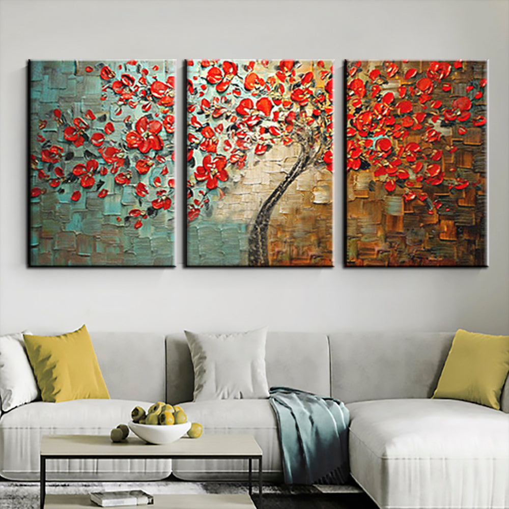 Scarlet Bloom Painting