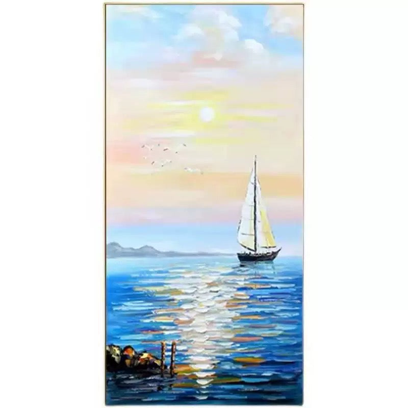 Smooth Sailing Painting