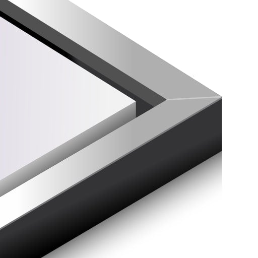 Black and Silver frame option
