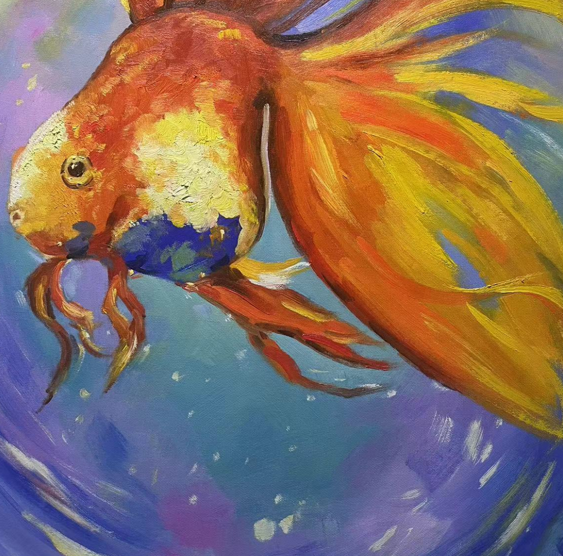 Goldfish Painting