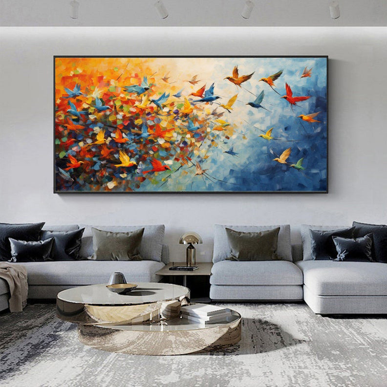 Fluttering Colorbirds