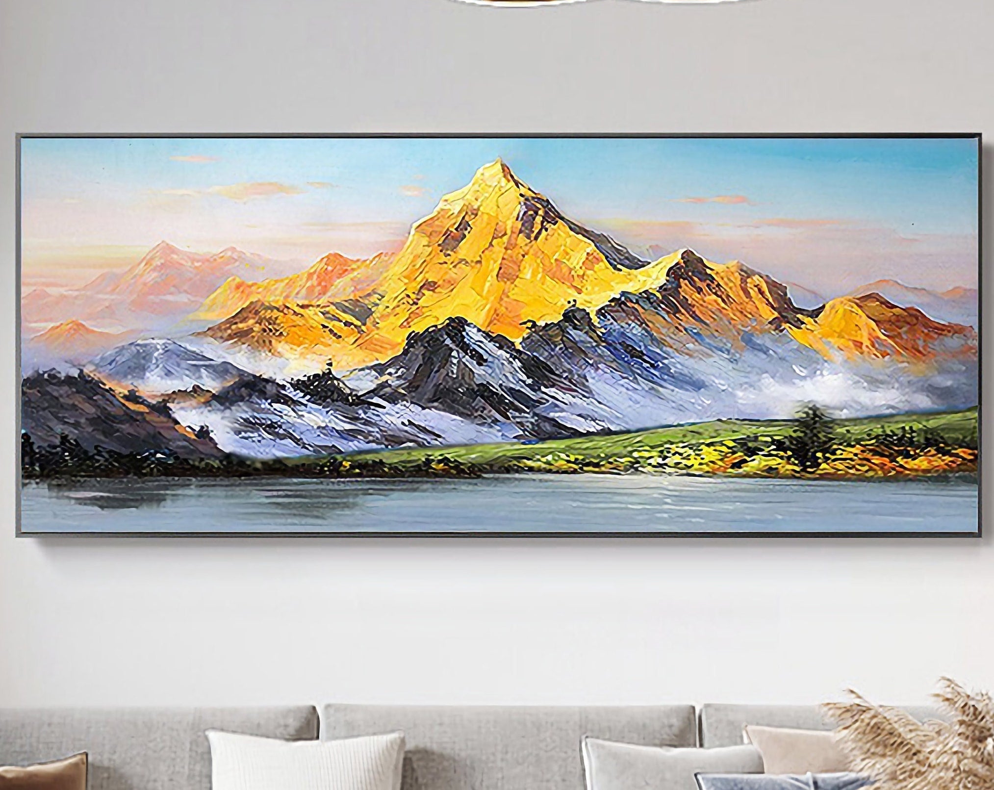 Gum San Mountain Painting