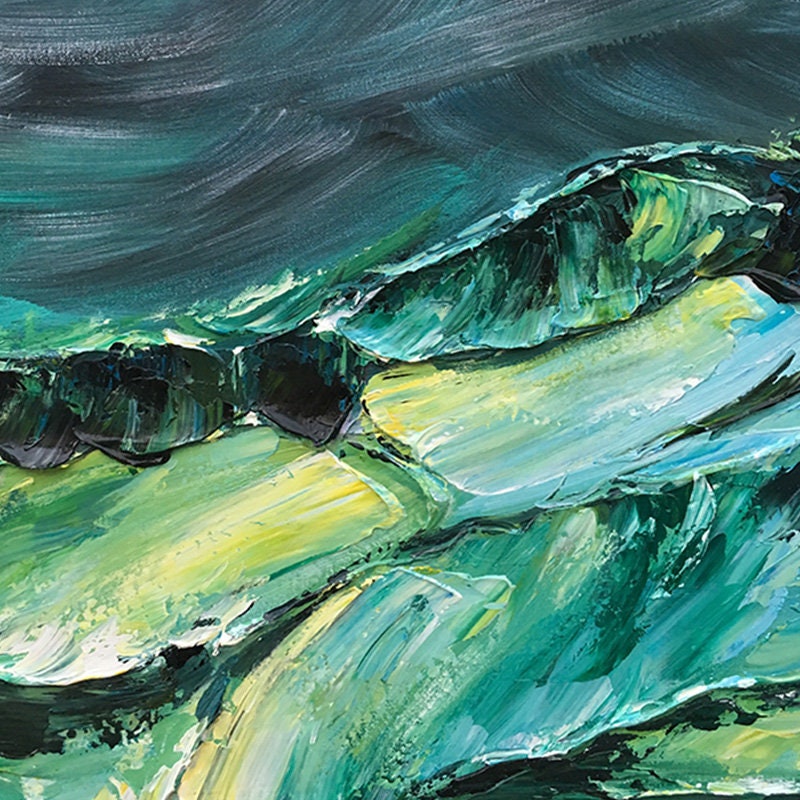 Verdant Mountains Painting