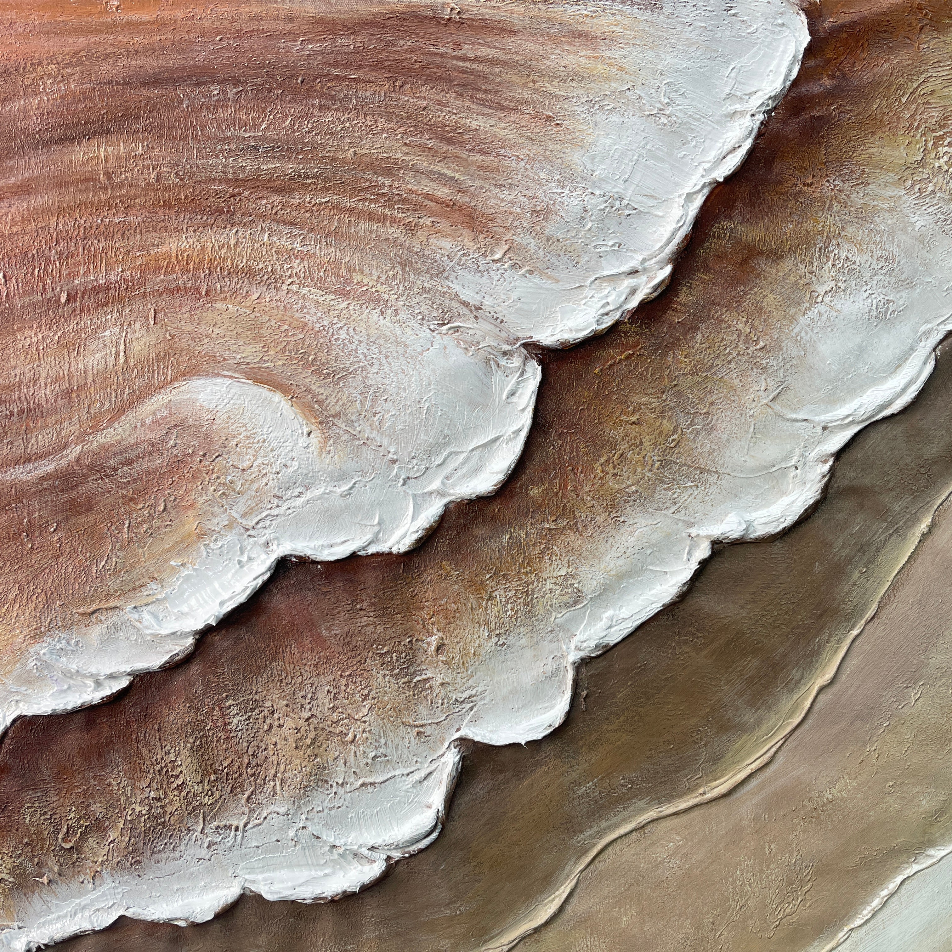 Sugar Waves Painting