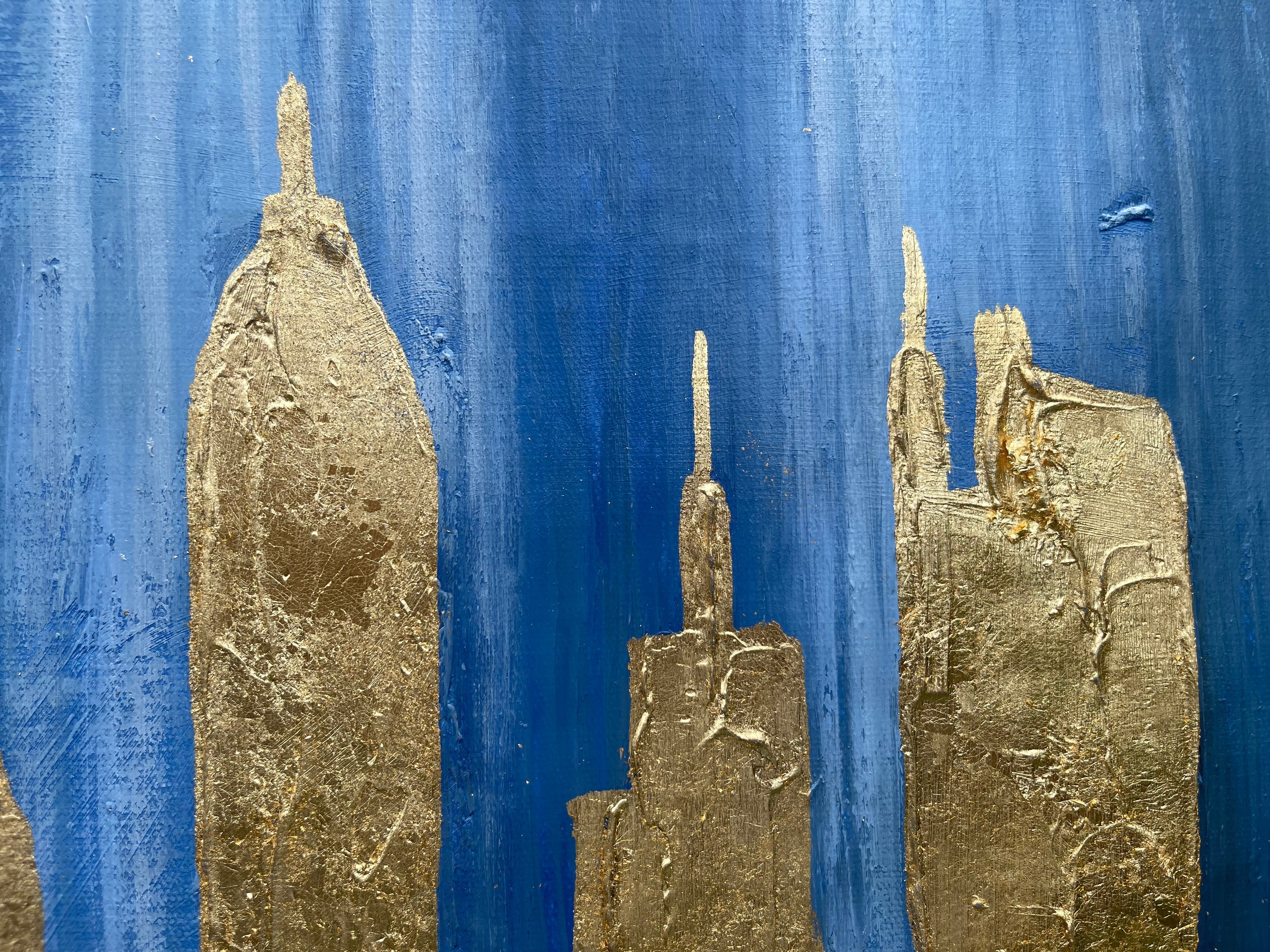 NY Gold Painting