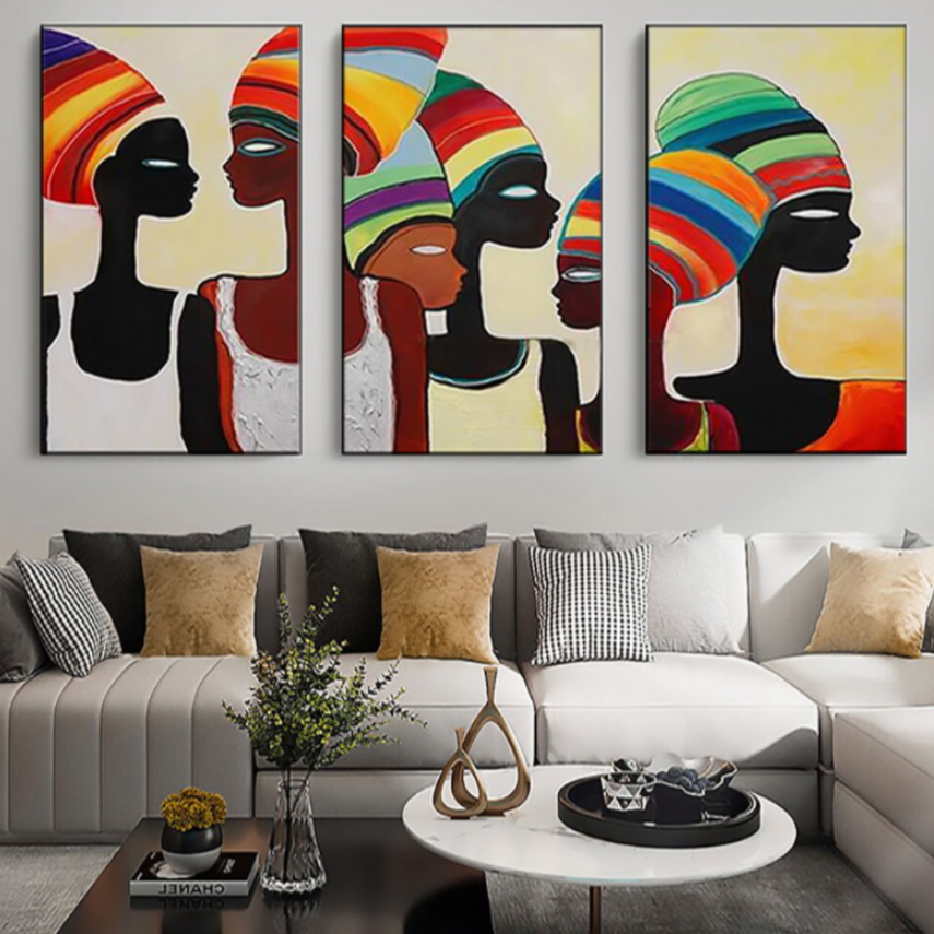 Sun Godesses Painting