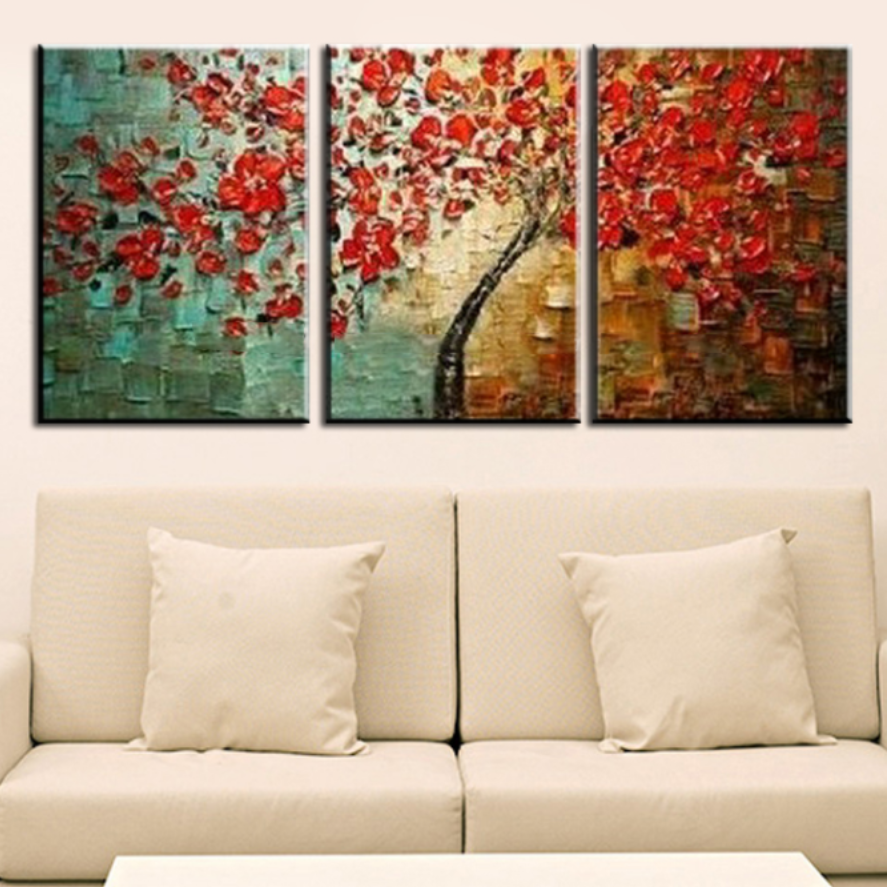 Scarlet Bloom Painting