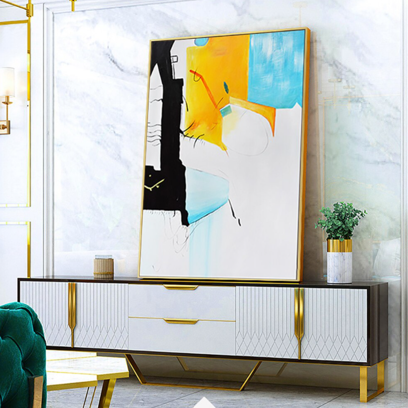 A Sunny Day at the Beach Painting