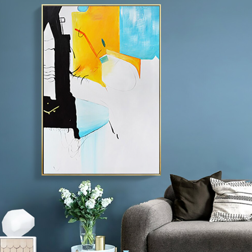 A Sunny Day at the Beach Painting