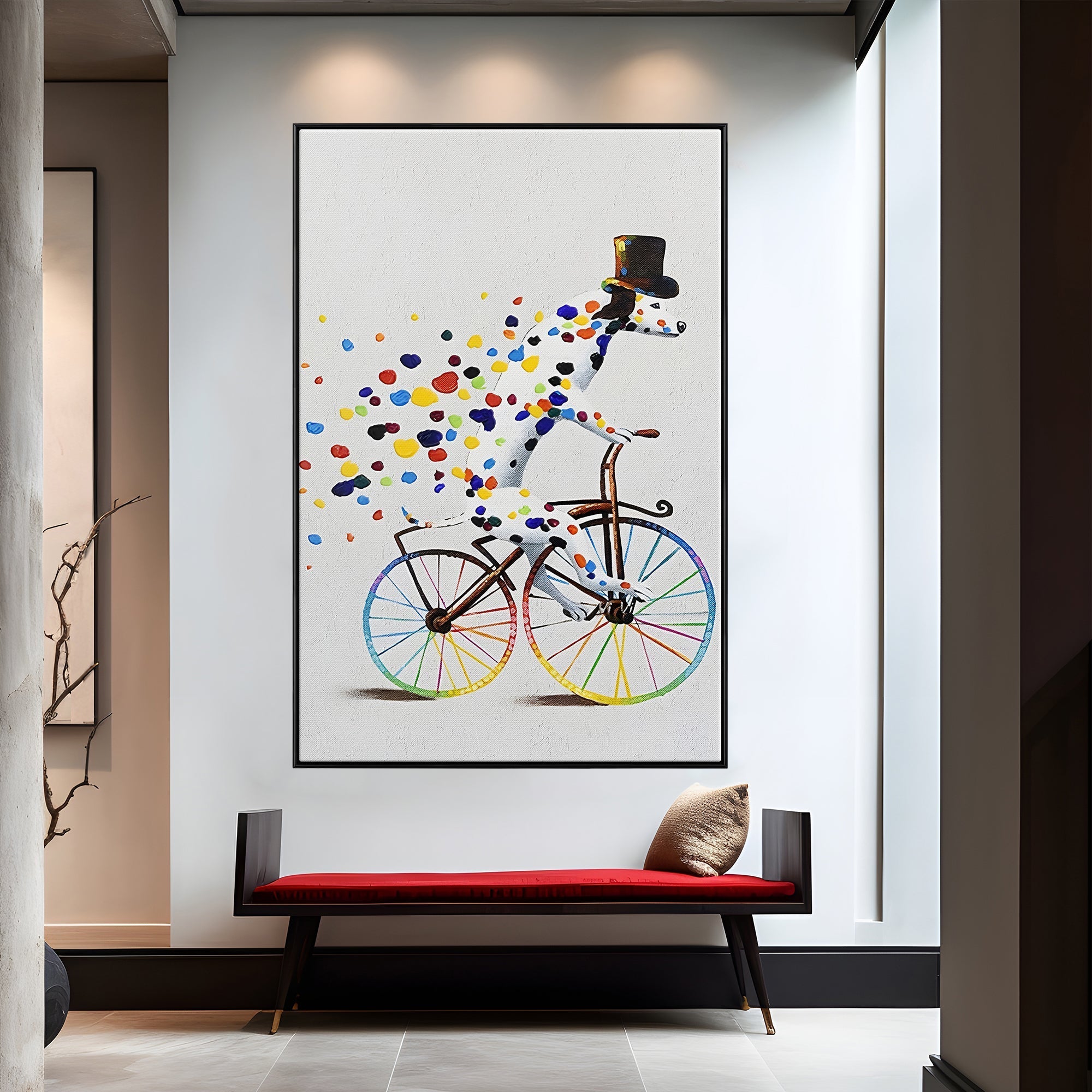 The Cycling Dalmatian