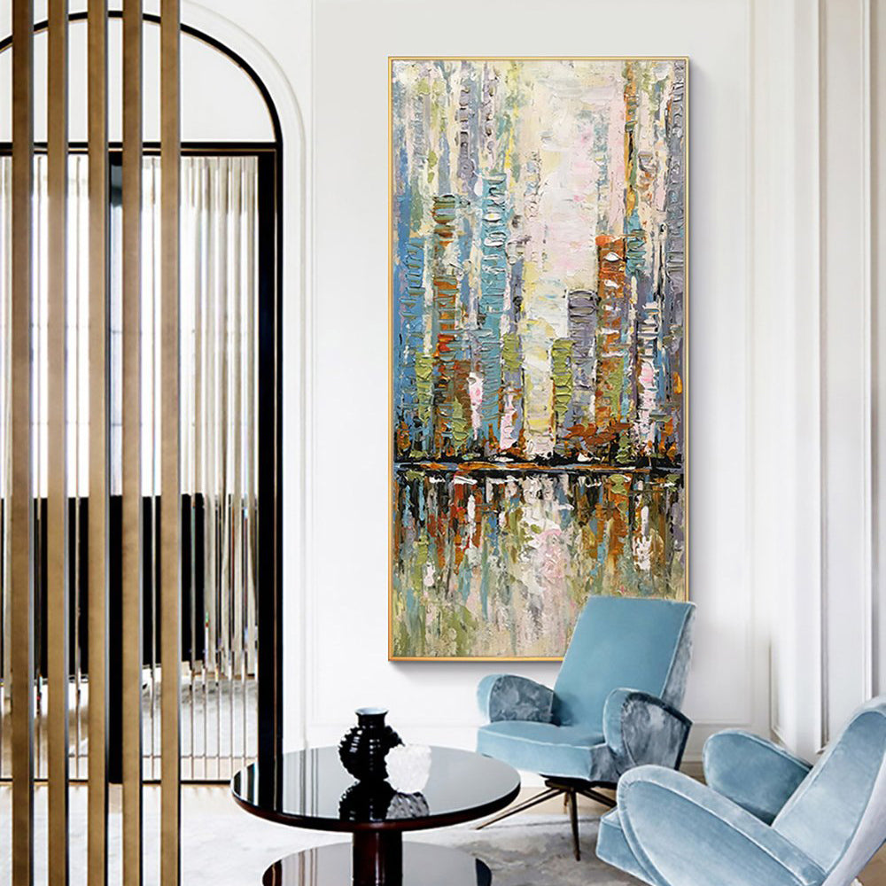 Forest Campsite Painting