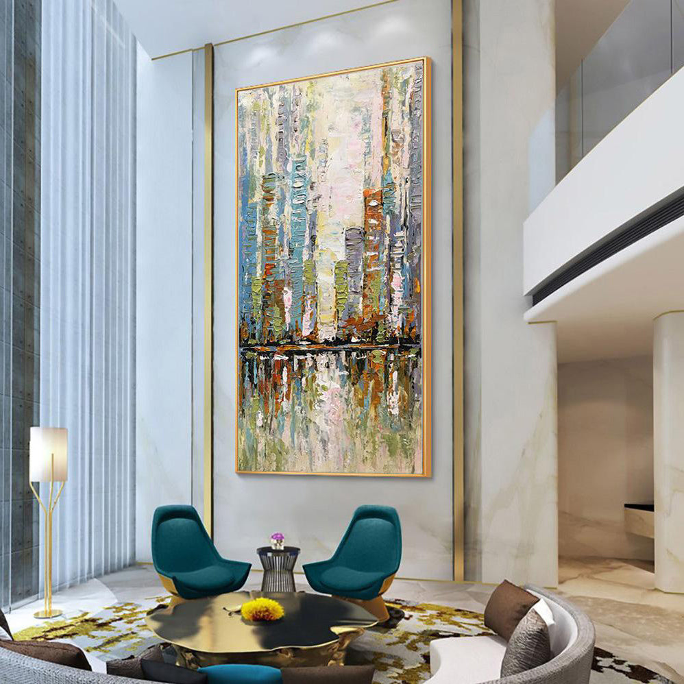 Forest Campsite Painting