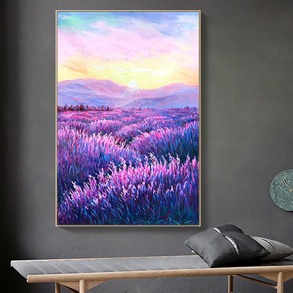 Lavender Fields Painting