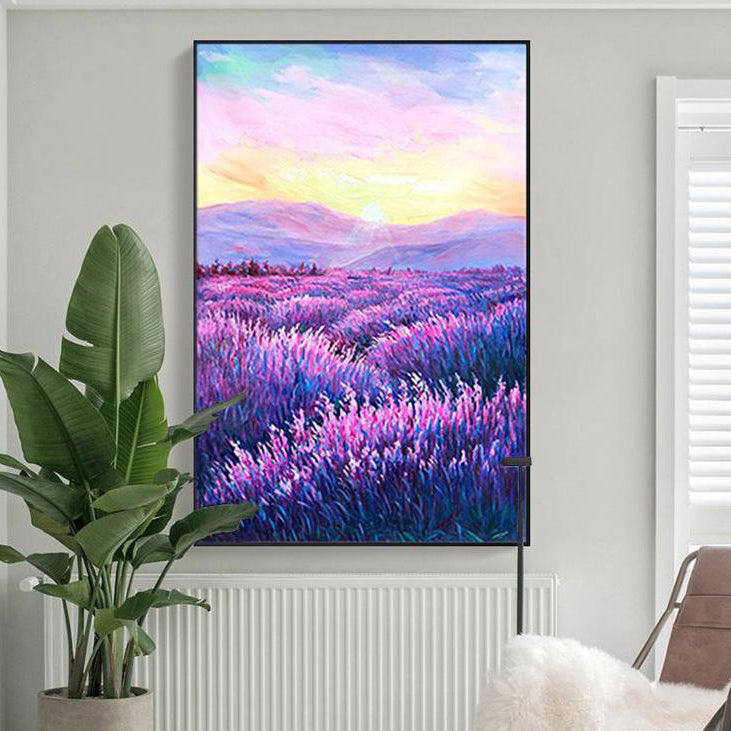Lavender Fields Painting