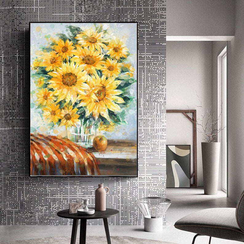 Sunflower Still Life