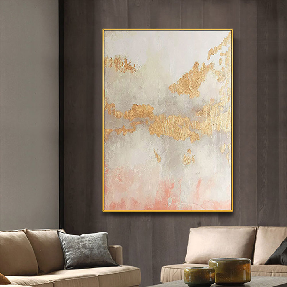 Golden Nebula Painting